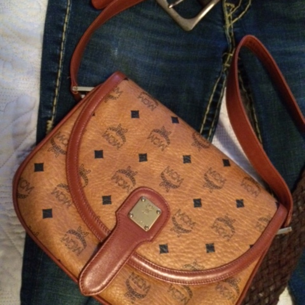Gorgeous MCM Crossbody bag, Visetos